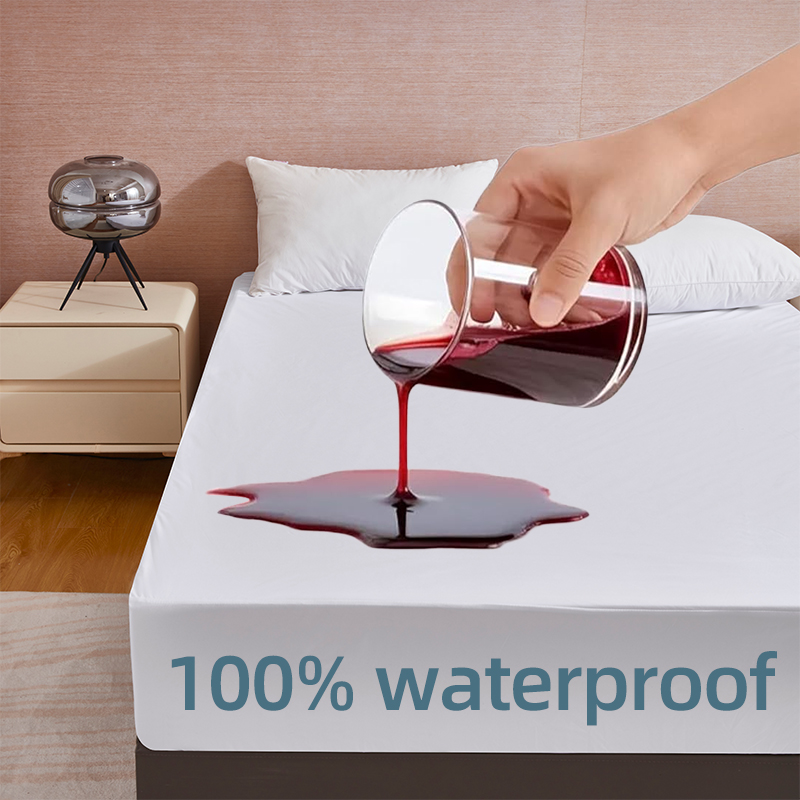 Waterproof Mattress Protector Breathable - واقي مرتبة مقاوم للماء، غطاء مقاوم