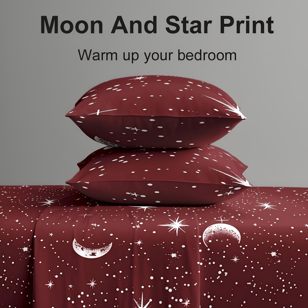 Fitted Bed Sheets Deep Pocket - طقم ملاءات سرير من الألياف الدقيقة