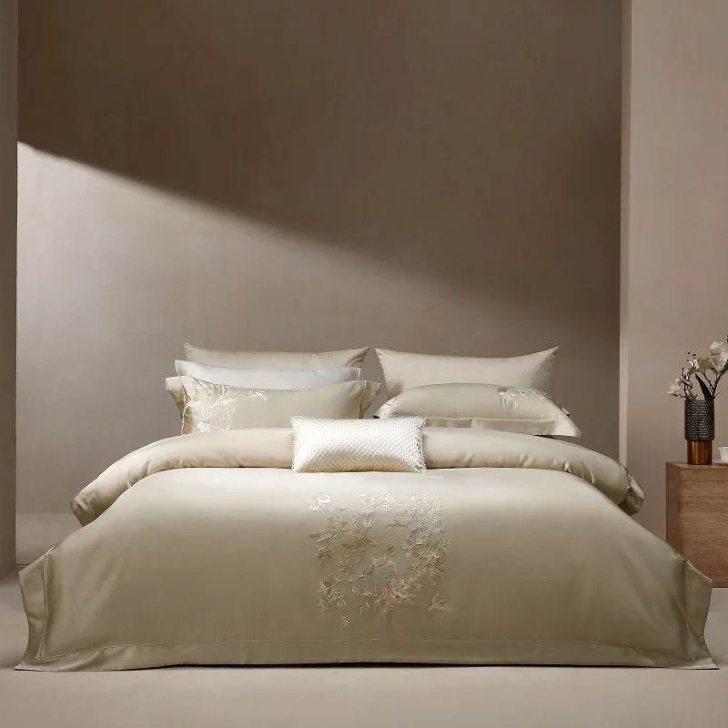 Aesthetic Floral Duvet Cover - عالية الدقة الديباج ليوسيل القطن الزهور