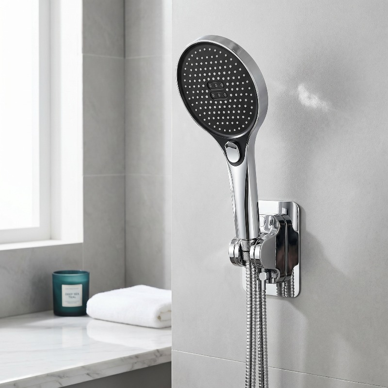 مجموعة دش يدوية عالية الضغط مت - مراجعة High Pressure Shower Head Handheld وسعره