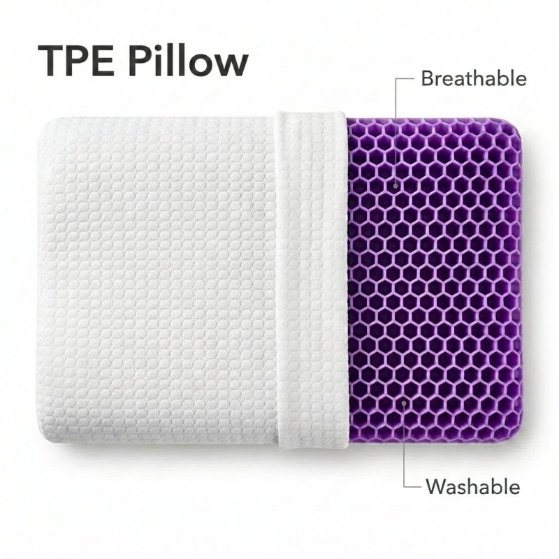وسادة من مادة TPE قابلة للتنفس - مراجعة Anti Snore Contour Pillow وسعره