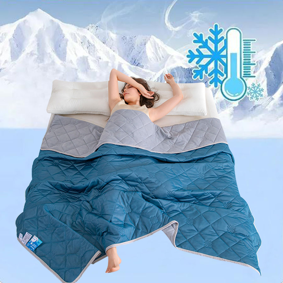 بطانية تبريد صيفية فائقة النعو - مراجعة Cooling Blanket Hot Sleepers وسعره