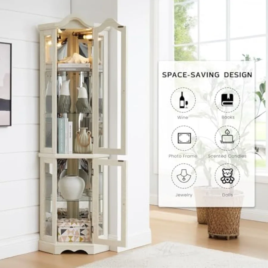 خزانة زاوية لعرض المشروبات وال - مراجعة Storage & Organization وسعره