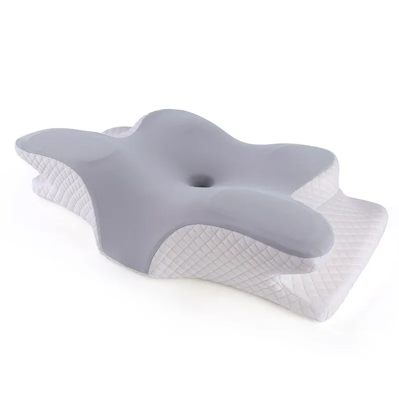 الوسائد رغوة الذاكرة فراشة على - مراجعة Memory Foam Orthopedic Pillow Neck Pain وسعره