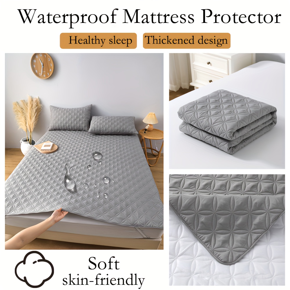 غطاء واقي مرتبة مقاوم للماء مع - مراجعة Waterproof Mattress Protector Breathable وسعره