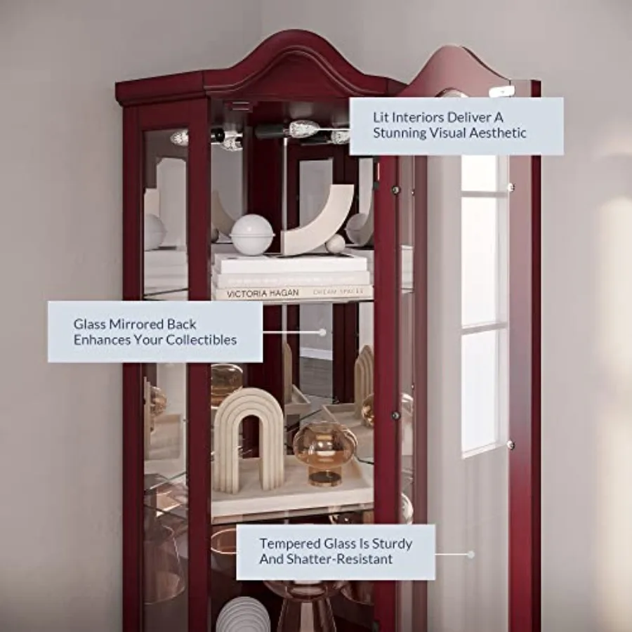 وحدة رفوف خشبية لعرض الزوايا ا - مراجعة Storage & Organization وسعره