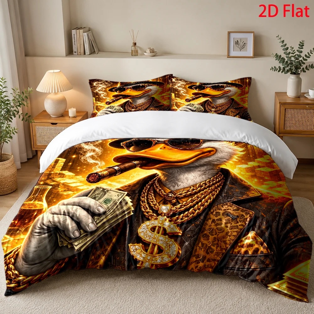 طقم غطاء لحاف بتصميم 