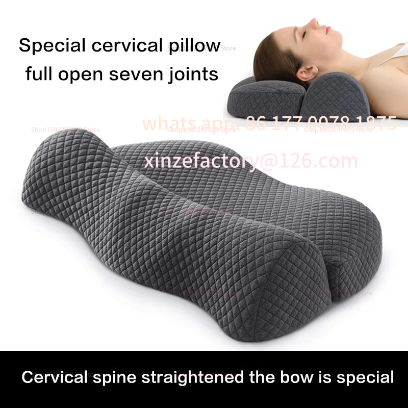 تخصيص 2025 وسادة كفاف رغوة الذ - مراجعة Memory Foam Orthopedic Pillow Neck Pain وسعره