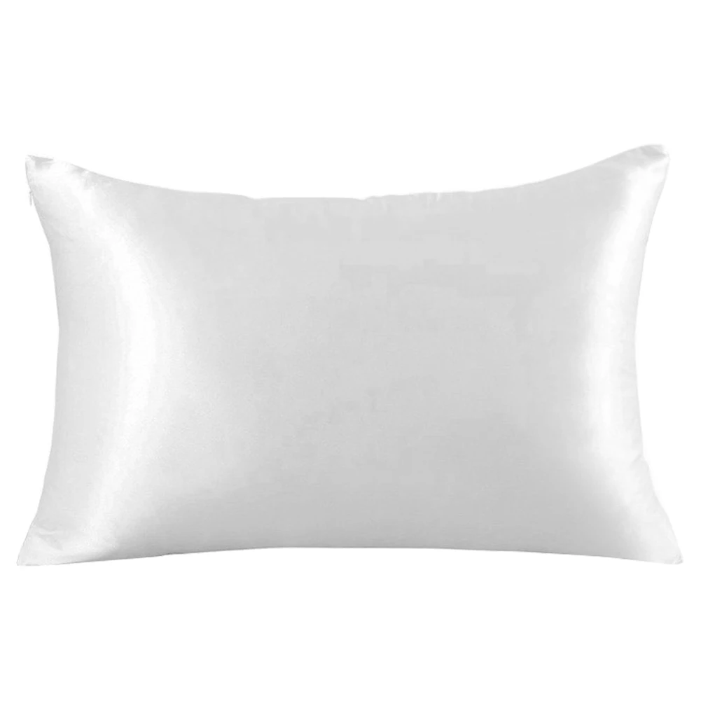 غطاء وسادة جديد من الساتان الح - مراجعة Satin Silk Pillowcase Hair Skin وسعره